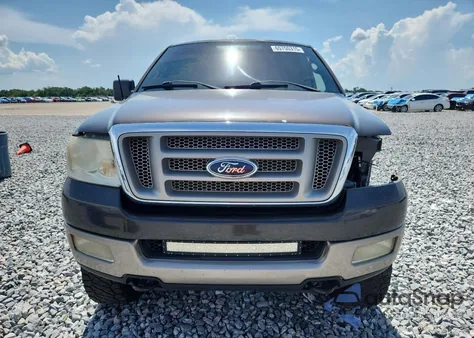 2005 Ford F150 Supercrew из США, поврежденный, VIN 1FTPW14595KE58737